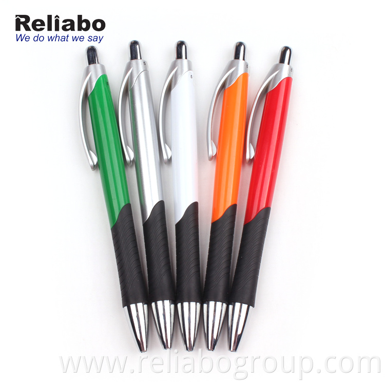 Reliabo Popular Products 2020 Colorful Advertising Promotional Cheap Retractable Plastic Ballpoint Pen